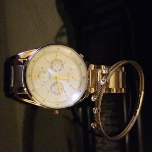 Fossil Watch & Bracelet